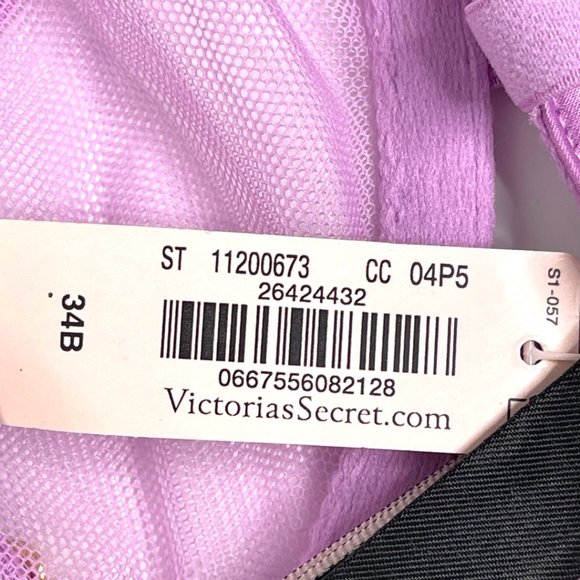 Victoria's Secret Very Sexy Unlined Balconette Strappy Harness Bra NWT - Picture 10 of 15